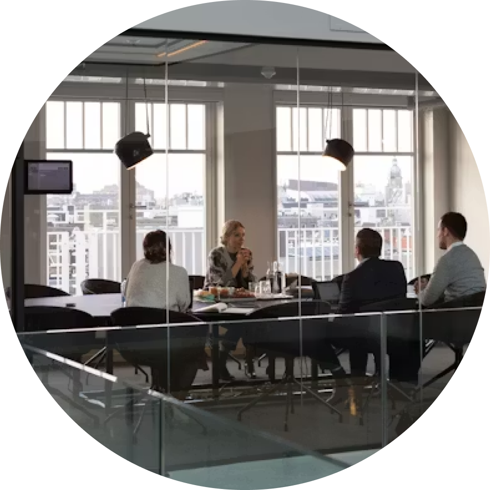Advisors coordinating corporate services